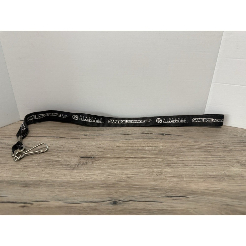 NINTENDO E3 EXCLUSIVE LANYARD BADGE HOLDER GAMECUBE GAMEBOY ADVANCE SP DBL SIDED